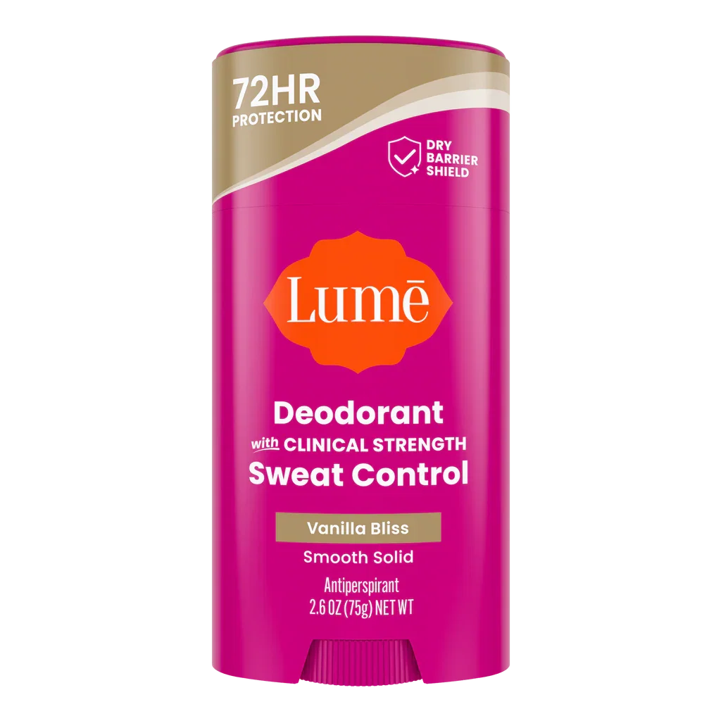 Lume Sweat Control Solid Deodorant Vanilla Bliss